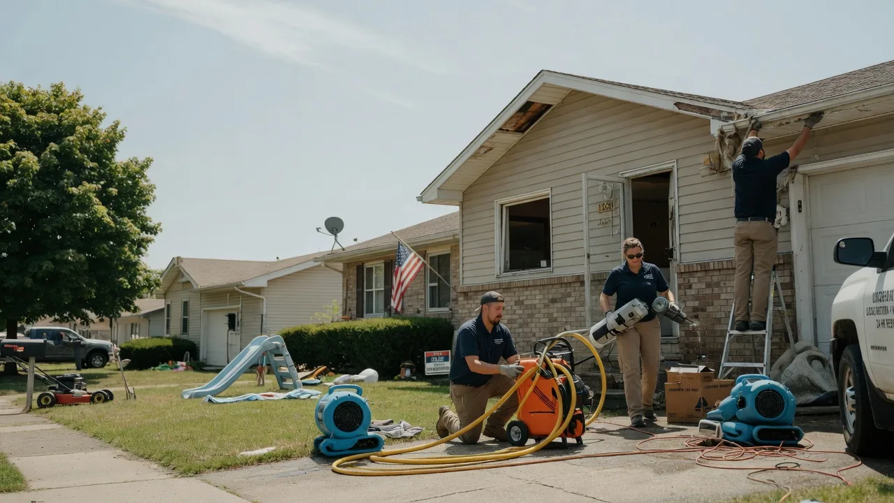 Water Damage Restoration in Louisville, IL near me